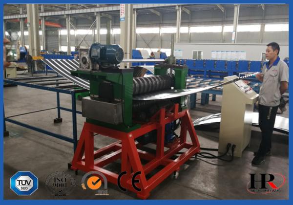 Full Automatic Galvanized Steel Silo Roll Forming Machine For Grain Storage