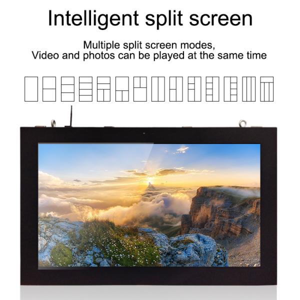 IP55 делают 2000 Signage водостойким LCD цифров Nits на открытом воздухе, на открытом воздухе киоск цифров