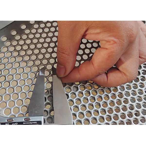 Perforated Panel Stainless Steel Mesh Discs Micron For Filter Elements