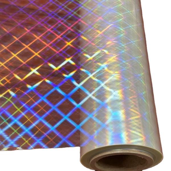 Multiple Extrusion Transparent Holographic Film For Soft Holographic Packing