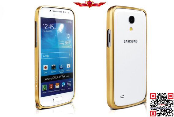 Fashion Design Ultra Thin 0.7MM Aluminum Bumper For Samsung Galaxy S4 Mini Multi Color