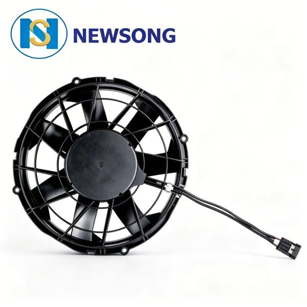 Fast Heat Dissipation Bus Condenser Fan 3950rpm 22A Bus Brushless Fan PWM Control