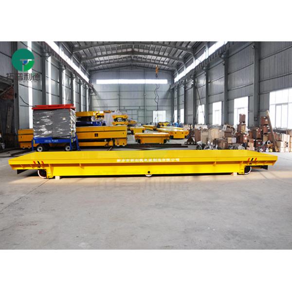 Material handling equipment 15 ton transfer cart battery powered applied in outdoor working site