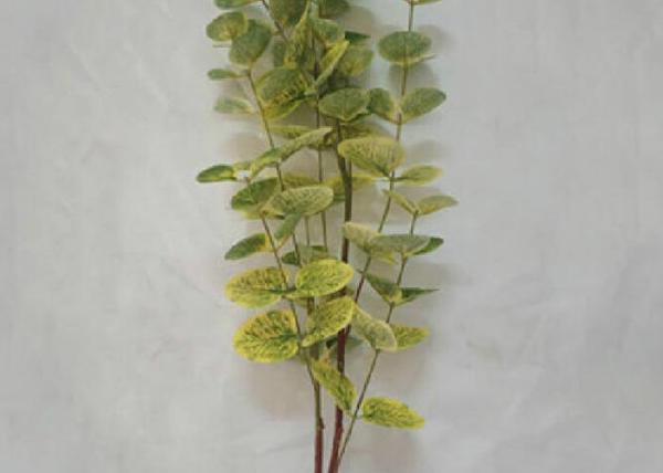 Green Yellow Eucalyptus Leaves Artificial Tree Branches Greenery Decor 90 CM Tall