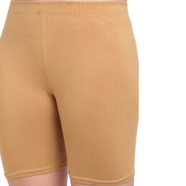 Hot Sale Low Price Women Beige Sport Shorts Yoga Pants with Custom Logo Printing