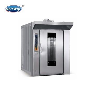 Gas Diesel Electric Commercial Rotary Oven For Bakery Commercial 8 16 32 64 Trays