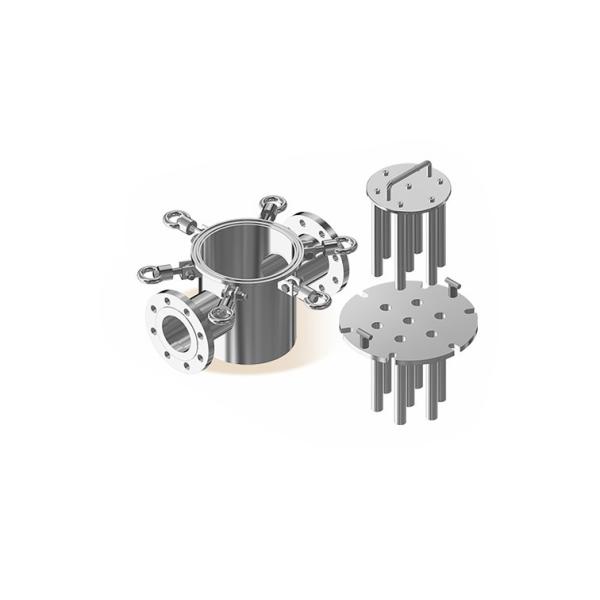 Long Pipeline Liquid Permanent Magnetic Iron Remover High Flow Rate For Chemical Food Pharmaceutical