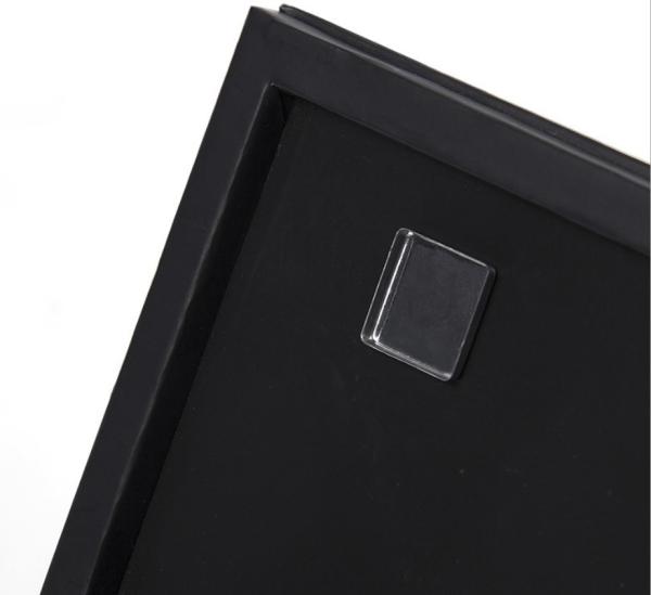 SGS Magnetic Cosmetic Gift Box 2mm Cardboard Eyeshadow Packaging With Mirror