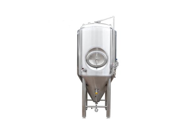 15BBL Customized Conical Beer Fermenter SS304 Brewery With Dimple Plate Jacket