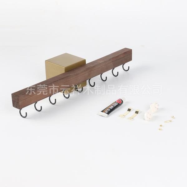 Custom Wooden Coat Rack Wall Mount Farmhouse Style Entryway Organizer