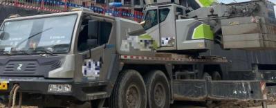 Used Mobile Cranes 80T Two Hooks 2021 Model Zoomlion ZTC800V653