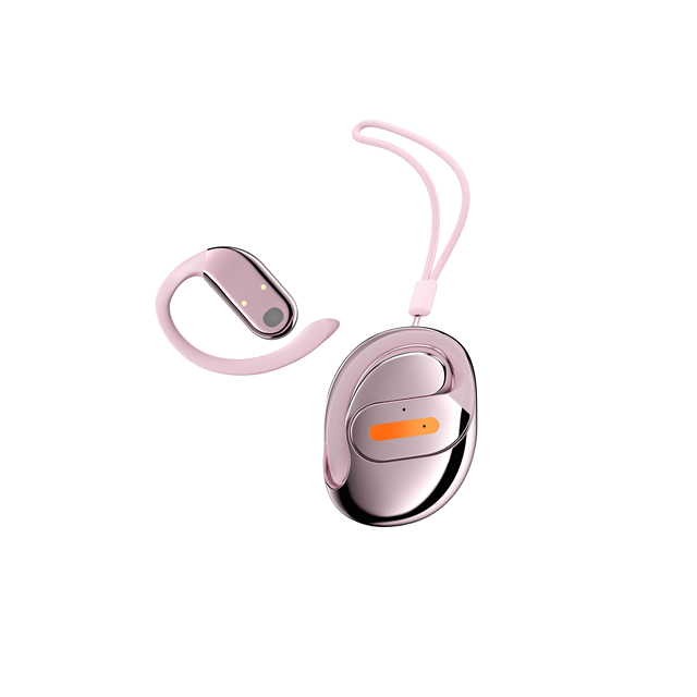 OWS Open-Ear BT5.4 Earbuds-AAC/SBC, 4H Playtime, Ultra-Compact 27.5mm Design