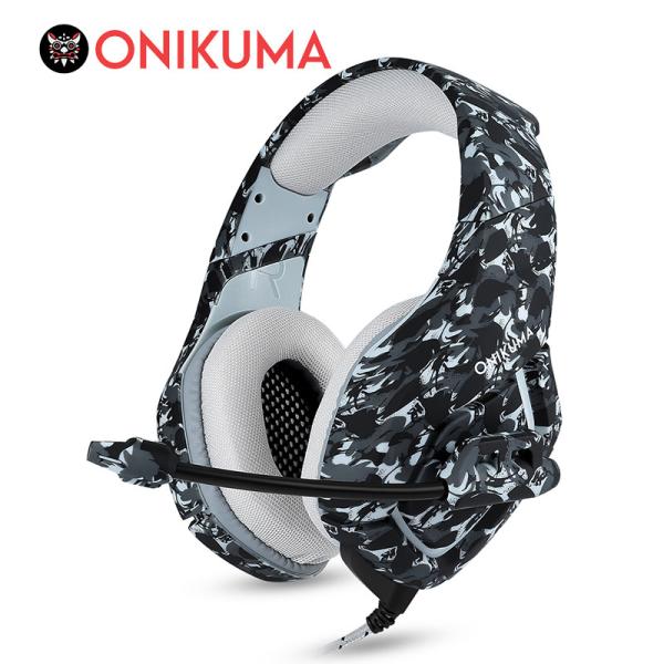 20000Hz Onikuma K1b Camouflage Gaming Headphones