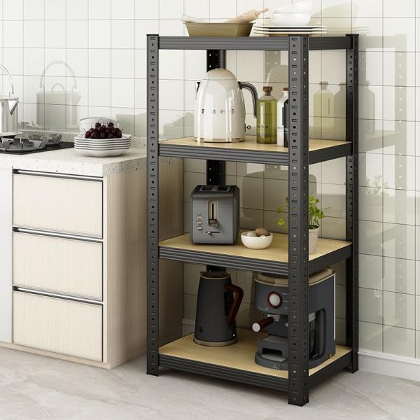 Storage Holders Racks Metal Rack Heavy Duty Shelving Unit for Garage Multifunctional Living Room Bookcase Rectangle
