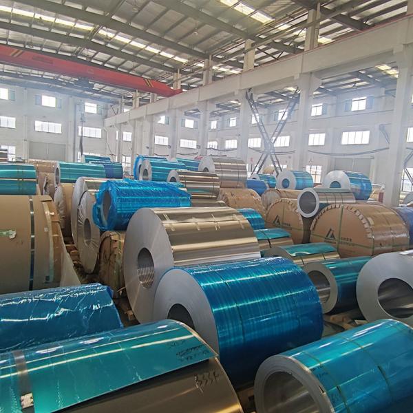 Stucco Embossed Aluminum Coil Anodizing Spiral 1060 1050 H14 Binding Coated Pvc  0.1-300mm