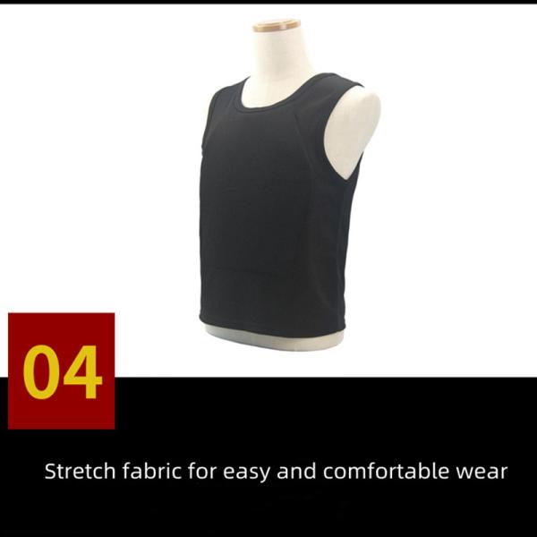 American Standard Polyethylene Military Ballistic Armor UHMWPE Bulletproof T Shirt Vest