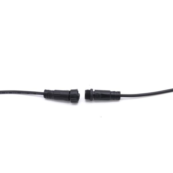 Industrial 8 Pin Screw Connector ,  M12 Outdoor Waterproof Wire Connectors