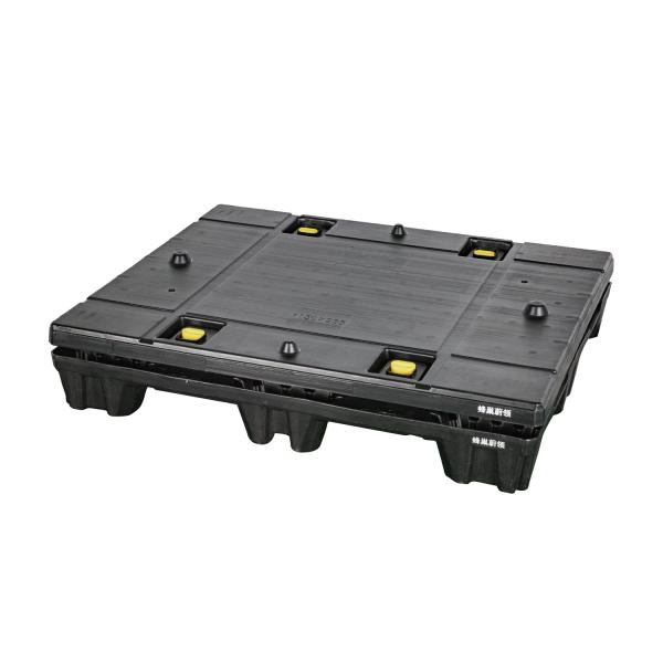 automotive parts packaging market Custom Plastic Stacking foldable coaming box with pallet packaging automotive industry