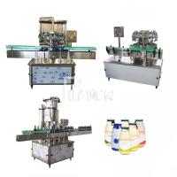 Fruto Juice Beverage Hot Filling Machine de 1500BPH 0-2L para a tração Ring Cap da garrafa de vidro