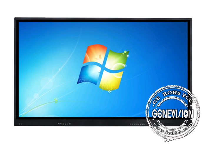 Дисплей Whiteboard экрана касания инфракрасн 100 Nits слепимости 450 ультра HD 4K дюйма конференц-зала анти- взаимодействующий