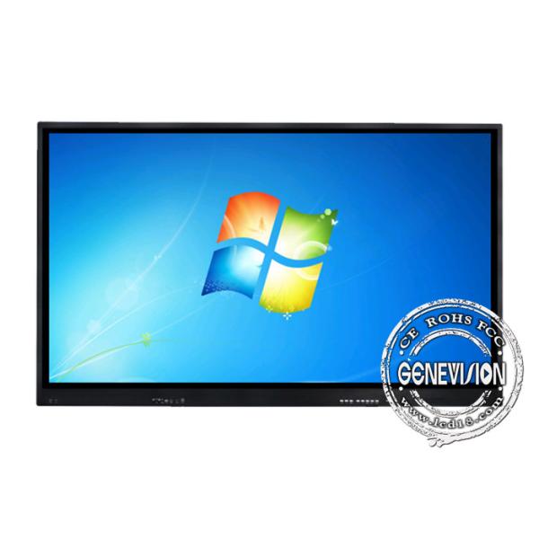 Дисплей Whiteboard экрана касания инфракрасн 100 Nits слепимости 450 ультра HD 4K дюйма конференц-зала анти- взаимодействующий