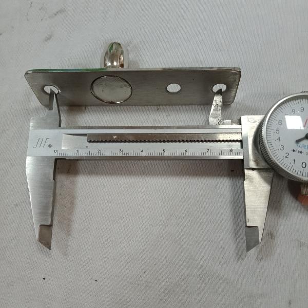 Приспособление заплаты оси верхней части нержавеющей стали прочное для двери 10-12mm стеклянной