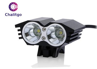 Front T6 Flashing LED Bike Lights 1800 Lumen With 4 Mode Switch Waterproof