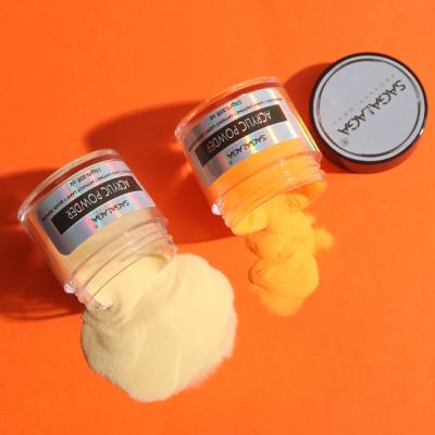 Excellent Nail Art Effect Rich Pigment Color Acrylic Powder Transparent Nail Powder Light Pink 2 in 1 Dipping Acrylic Powder