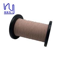 0.1mm*16 Litz Wire Awg Soldable Ustc-F Conductor de cobre cubierto de seda sólido
