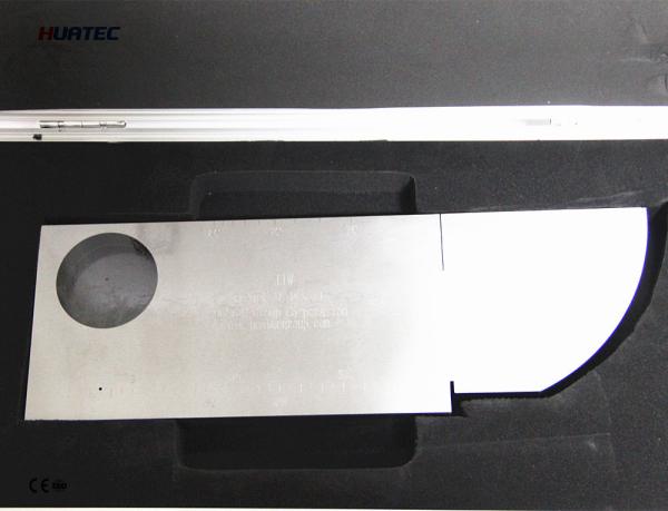 A calibração ultrassônica do detector da falha/UT obstrui o tipo RUÍDO de IIW V1 (A2) 54-120 BS2704