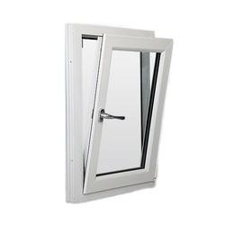 パーソナライズされたUPVC 傾斜とターン 窓 商用および住宅用 双窓