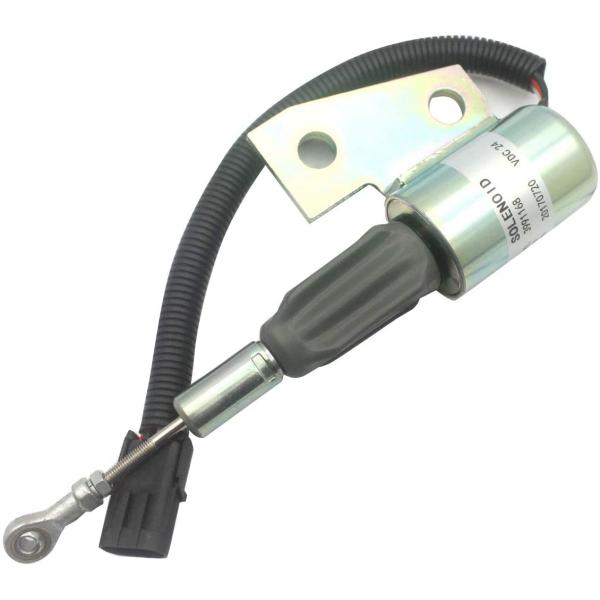 Соленоид стопа отрезка топлива 24V 3991167 12V TEM 3991168 для экскаватора 4BT YC101661 R130 R130-5