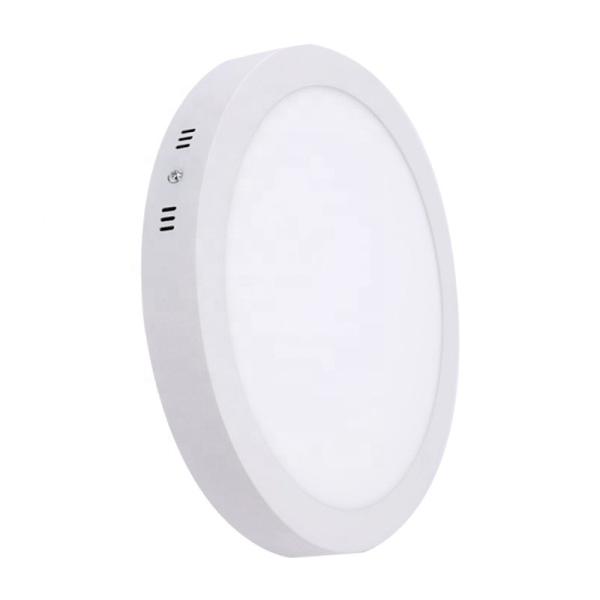 Indoor IP44 Round Surface Mounted Led Panel Light , Energy Saving For Kitchen