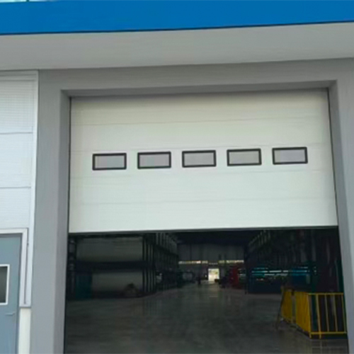 24dB Watertight Industrial Sectional Overhead Garage Door For Finished Goods Dispatch Zones
