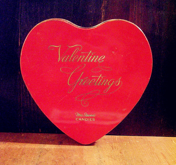  Color Heart Shape Tin Box For Candy/Sweet/Chocolate/Cookies