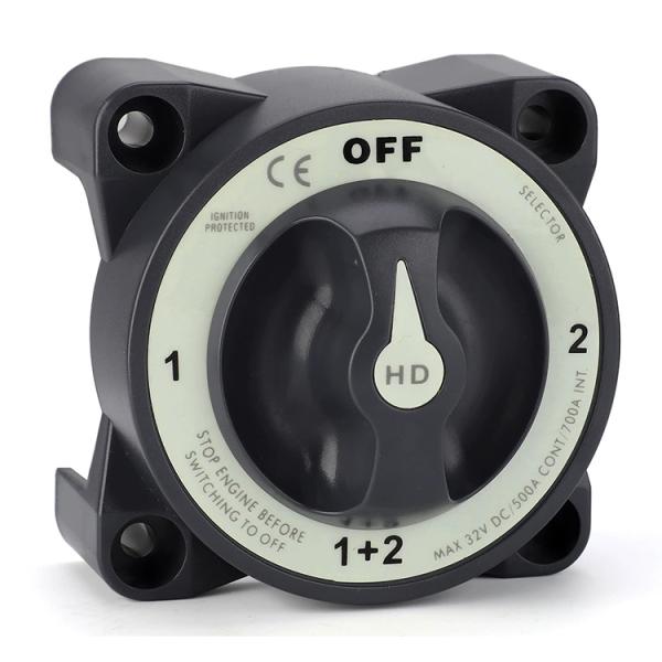Interruptor manual de batería selector de 3 posiciones para trabajo pesado serie HD 11003