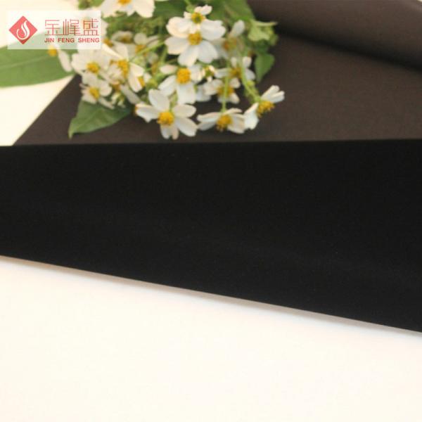 Nonwoven Jewelry Box Fabric , Watch Box Material Flocked Velvet Fabric