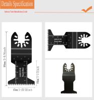 lame de scies multi de dents de 45*40mm Japon pour le bois et le plastique avec la boîte en plastique