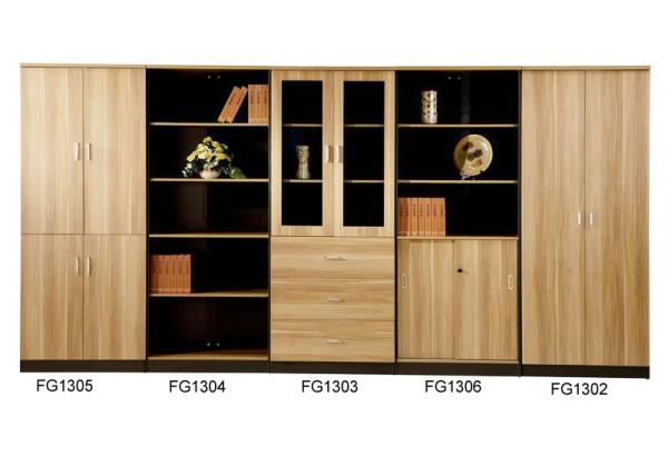 Full Height Office Storage Cabinets , Office Furniture Cabinet With Buffer Hanger