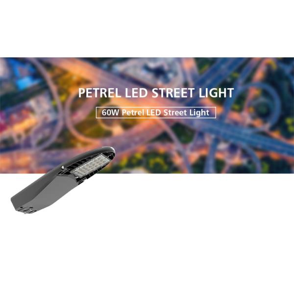 Outdoor IP66 50W LED Street Lighting Aluminium Housing PMMA Lens