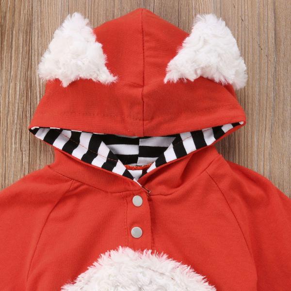 Red Furry Children'S Dress Up Costumes Unisex Pajamas One Piece Suit