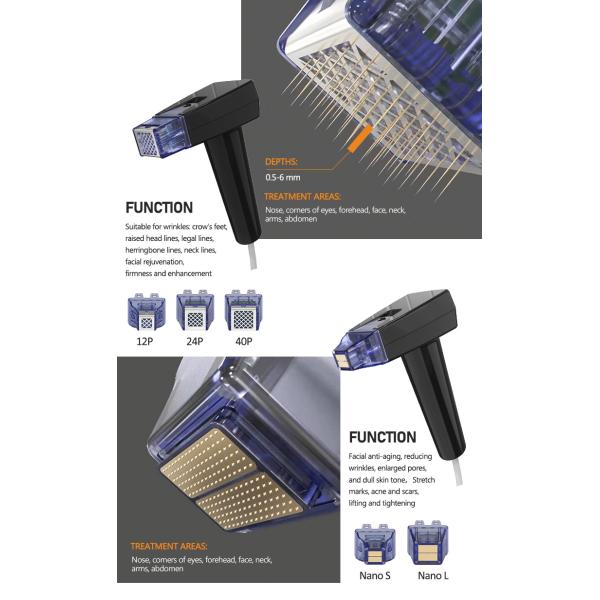 2024 Новейшая микроигла радиочастотная машина MTS Skinpen RF фракционная микроигла антивозрастная машина Китайская фабрика
