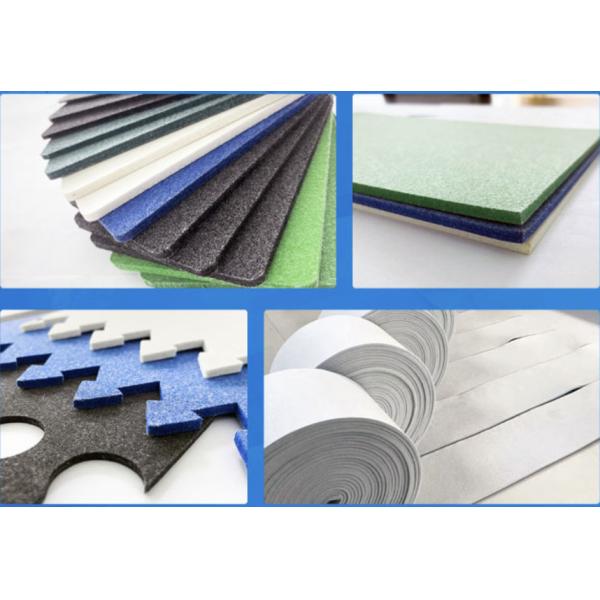 Customized 4mm Grey Felt Conveyor Belt for Oscillating Knife Cutting Machine