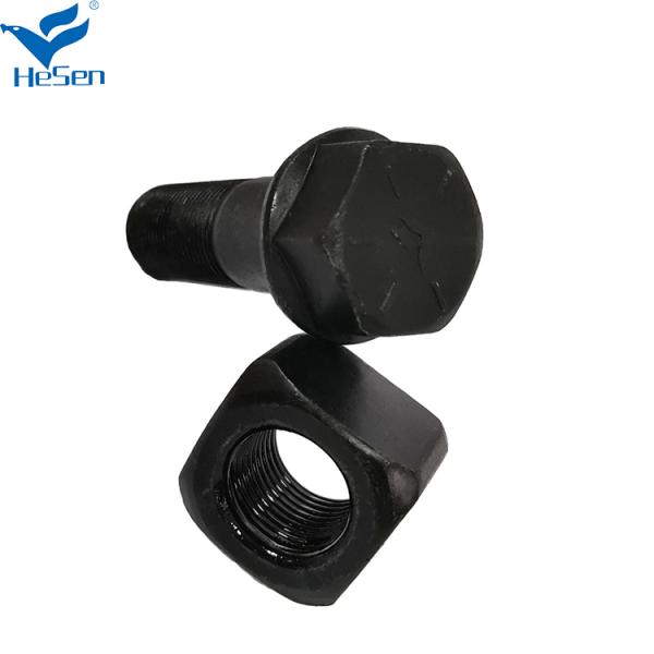 7H3597 1M1408 Excavator Track Shoe Bolt And Nuts 5/8 X 53 MM D5