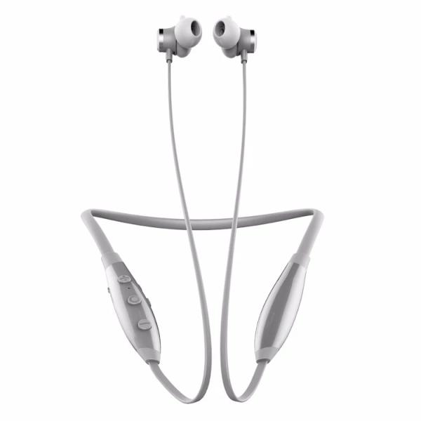 Hot sale 15 hours long playing time bluetooth earphones,neckband bluetooth 5.0 headphones with magnetic earbuds