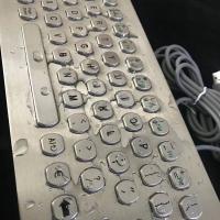 Teclado de prova da corrosão com construído no tratamento de superfície da precisão do Trackball