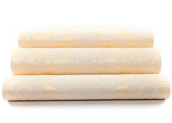 0.53*10M Victorian Pattern Wallpaper Washable with Non Woven Wall Paper , Soundproof