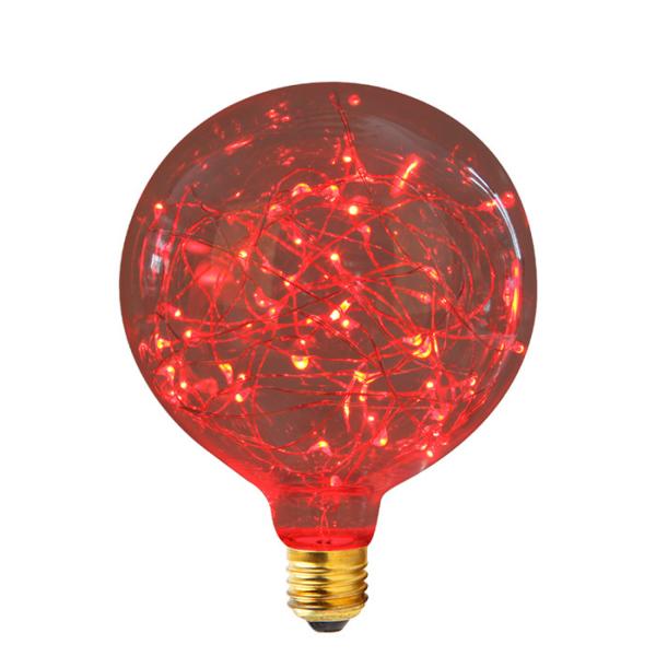 1.5w  Decorative Filament Bulbs G80  G95  G125  E27 Led Lamp E27 Filament