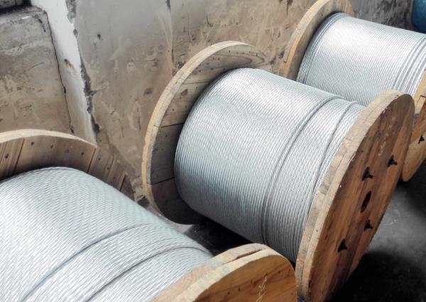 A3/8(1*7)ASTM A 475 Zinc-coated Steel Wire Strand with packing 5000ft/drum(1520m/drum)