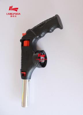 Stainless Steel Plastic BBQ Flame Gun , Camping Lighter Torch